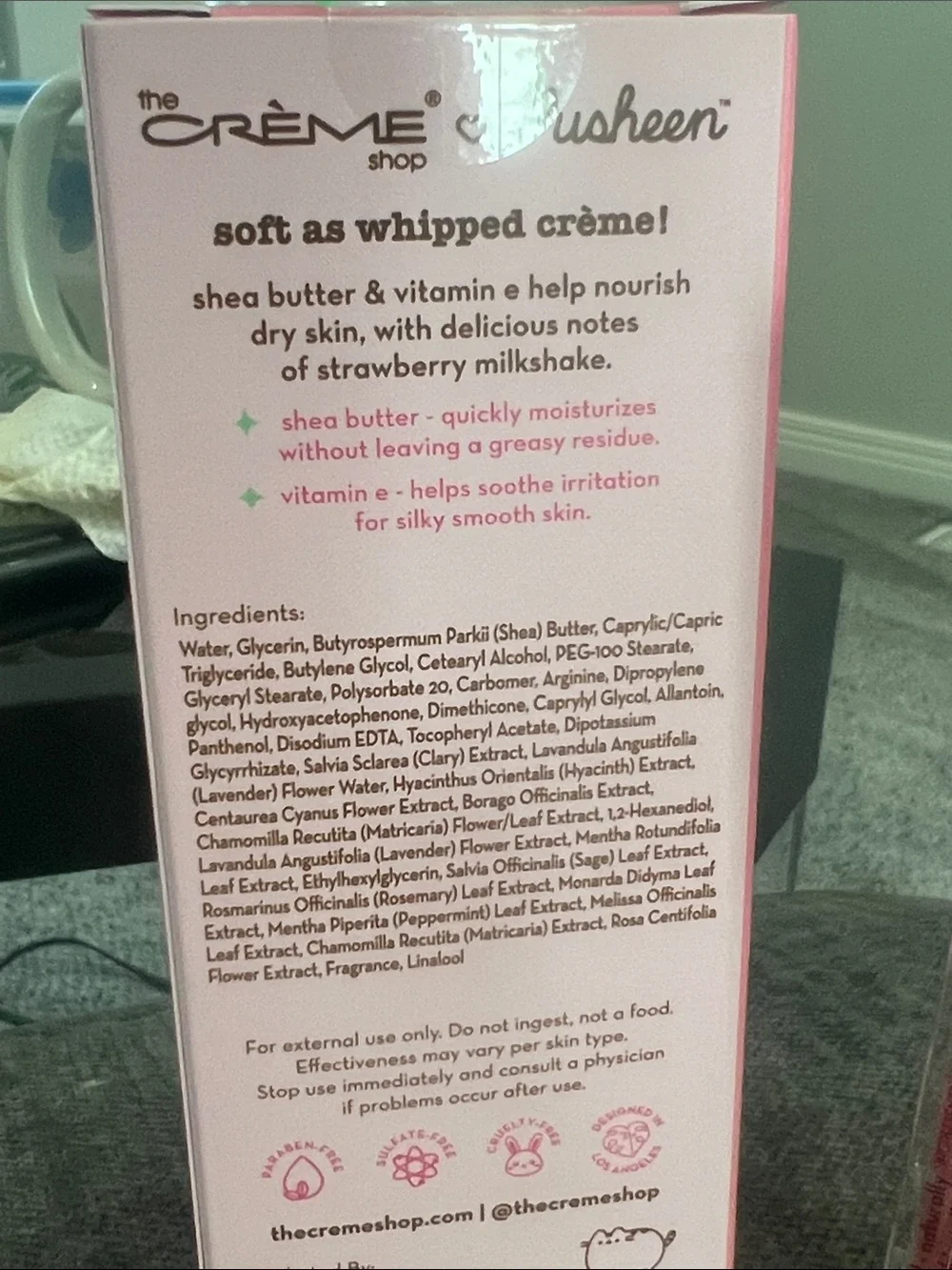 The Crème Shop x Pusheen Moisturizing Hand Crème - Pink